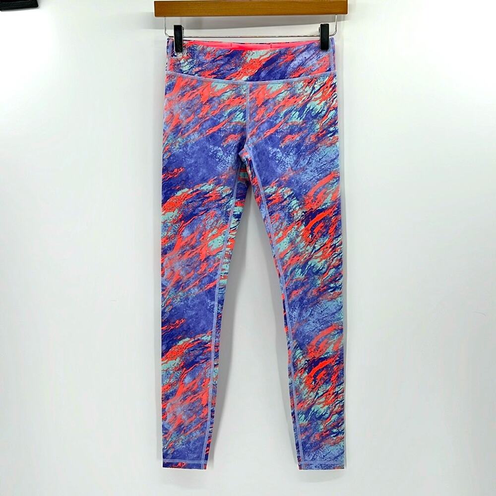 Ivivva Rhythmic Tight - Blue/Orange - 12